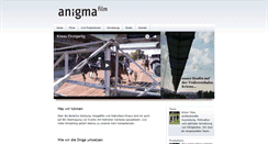 Desktop Screenshot of anigma.at