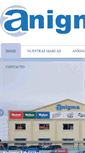Mobile Screenshot of anigma.es